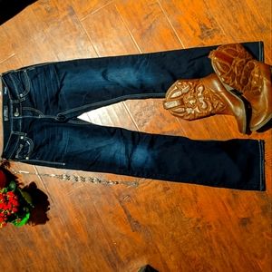 Silver Bootcut jeans